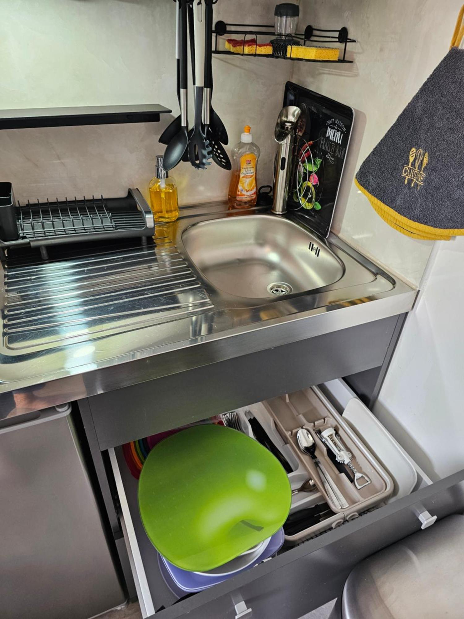 Studio 1 A La Trinite Proche De Nice, Monaco Et L'Italie 外观 照片